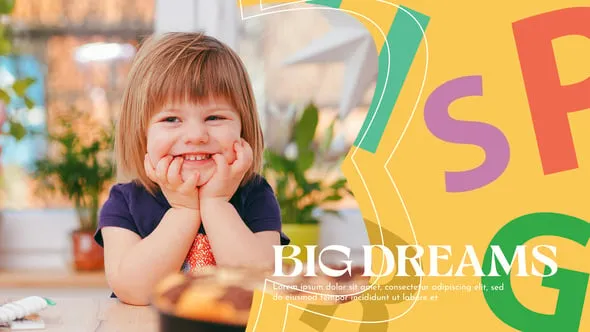 Videohive Kindergarten Promo Opener for Premiere Pro MOGRT 58893268