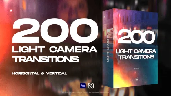 Videohive Light Camera Transitions 60634710