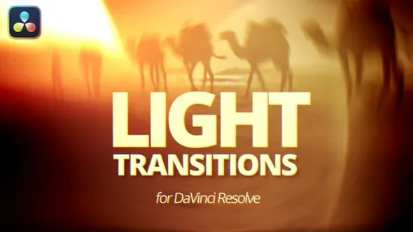 Videohive Light Transitions for DaVinci Resolve 60663864