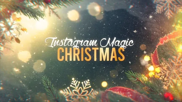 Videohive - Magic Christmas - Instagram Slideshow - 60697574 1 Videohive Magic Christmas Instagram Slideshow 60697574