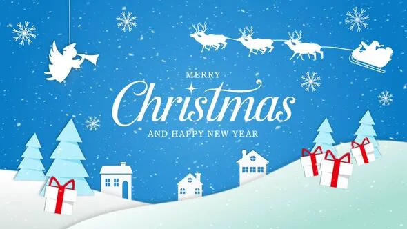 Videohive Merry Christmas Intro 60797764