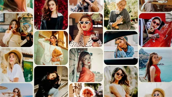 Videohive Mosaic Collage Intro 60720036