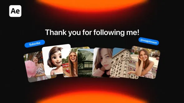 Videohive Neon Social Media Promo 60806120