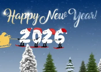 Videohive - New Year Cartoon Skier 2026 | After Effects - 60808729 4 Videohive New Year Cartoon Skier 2026 After Effects 60808729