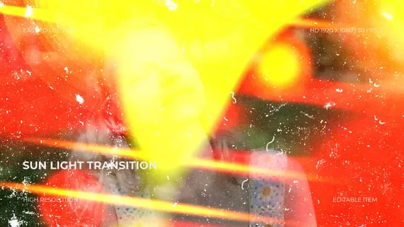 Videohive Sun Light Transition 60628970
