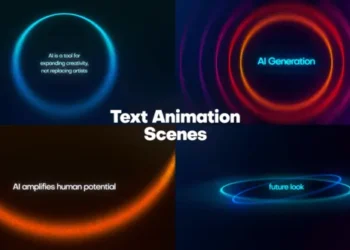 Videohive Text Animation Scenes 60651694
