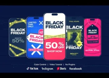 Videohive Vertical Black Friday Stories Reels 60780058
