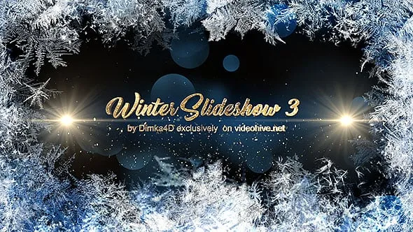 Videohive Winter Slideshow 3 19136819