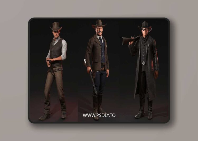 Western Characters Pack (4.20 – 4.27 and 5.0 – 5.7) for Unreal Engine 1 Western Characters Pack (4.20 – 4.27 and 5.0 – 5.7)
