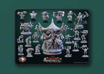 White Werewolf Tavern – Cirque Phantasmagoria Part 2 – The Rot Beneath – 3D Print Model 4 White Werewolf Tavern – Cirque Phantasmagoria Part 2 – The Rot Beneath – 3D Print Model