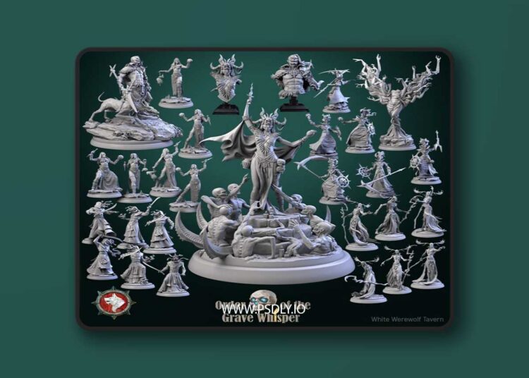 White Werewolf Tavern – Order of the Grave Whisper – 3D Print Model 1 White Werewolf Tavern – Order of the Grave Whisper – 3D Print Model