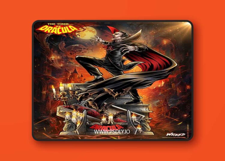 Wicked – Dracula Sculpture – 3D Print Model STL 1 Wicked – Dracula Sculpture – 3D Print Model STL