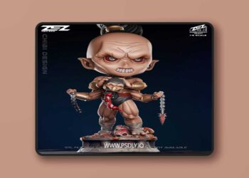 ZEZ Studio – Goro Chibi – 3D Print Model STL