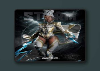 Zenith Studios – Storm – 3D Print Model STL 4 Zenith Studios – Storm – 3D Print Model STL