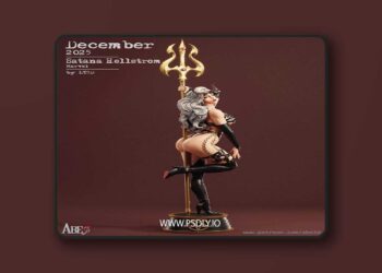Abe3D – Satana Hellstrom – 3D Print Model STL