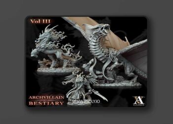 Archvillain Games – Archvillain Bestiary Vol. III – 3D Print Model
