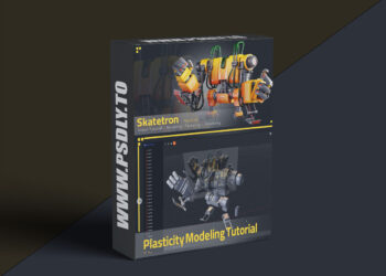 Artstation - Skatetron - Tutorial Full Process(Plasticity) 5 Artstation - Skatetron - Tutorial Full Process(Plasticity)