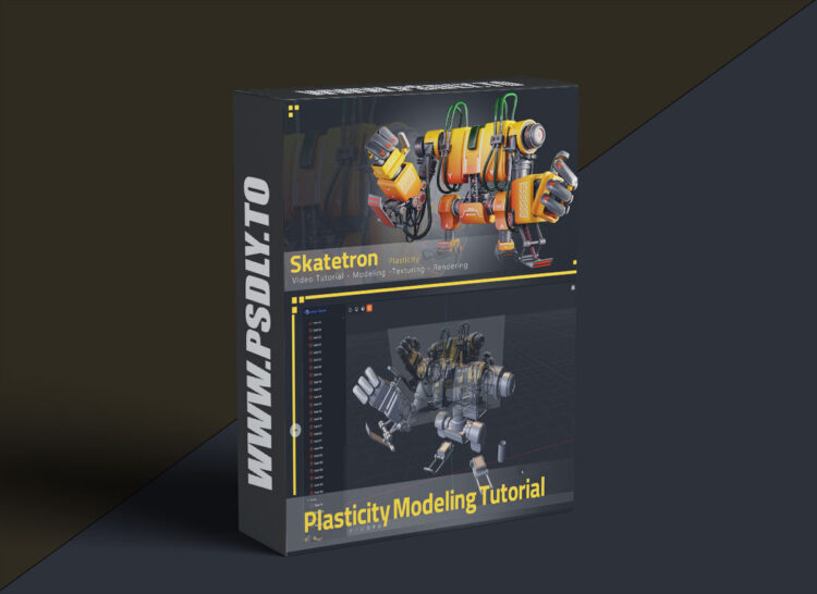 Artstation - Skatetron - Tutorial Full Process(Plasticity) 1 Artstation - Skatetron - Tutorial Full Process(Plasticity)