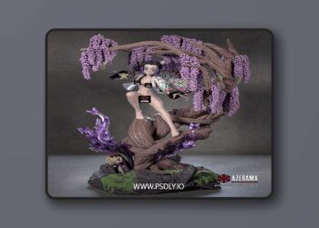 Azerama – Demon Slayer – Shinobu Kocho NSFW – 3D Print Model