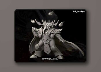 BS Sculpt Bulat – The Blood Elf Mage – 3D Print Model STL