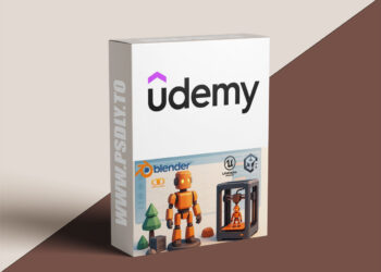 Udemy – Blender 3D Game Assets, Texturing & 3D Printing Models 5 Blender 3D Game Assets, Texturing & 3D Printing Models
