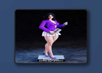 BrunoArt3D – Lois Lane – 3D Print Model STL 5 BrunoArt3D – Lois Lane – 3D Print Model STL