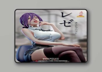 CW Studio – Chainsaw Man – Reze – 3D Print Model STL