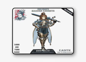 Eadith – Maiden Knight – 3D Print Model