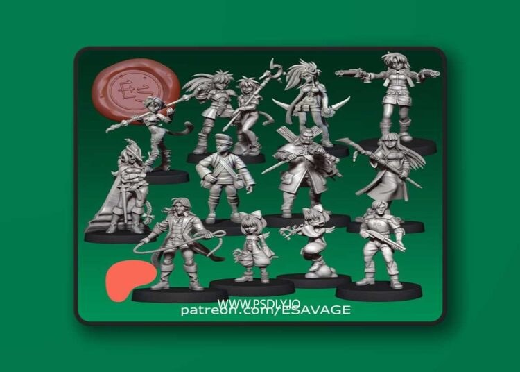 Ethan Savage Studios – September 2025 – 3D Print Model 1 Ethan Savage Studios – September 2025 – 3D Print Model