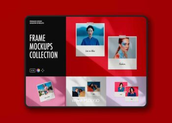 CreativeMarket - Frame Mockups Collection 7 Frame Mockups Collection