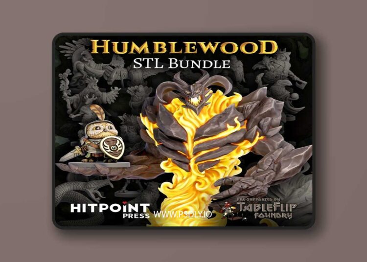 Humblewood Full Miniature Bundle – 3D Print Model 1 Humblewood Full Miniature Bundle – 3D Print Model