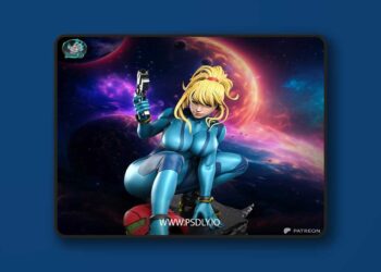 Kaidan – Samus Aran – 3D Print Model STL