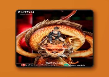 Kuton Figurines – Ember Rider – 3D Print Model STL 6 Kuton Figurines – Ember Rider – 3D Print Model STL