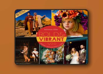 Luxe Lens Bold Vibrant 2.0 Lightroom Presets AI Powered Tools Desktop Mobile