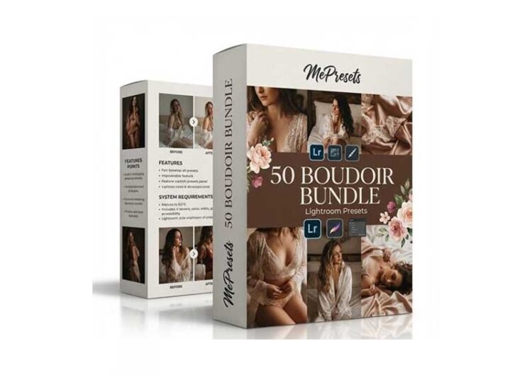 MePresets 50 Boudoir Bundle Lightroom Presets