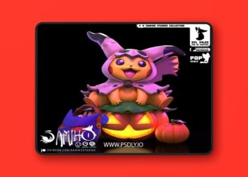 Samiho Studios – Mimikyu Pikachu – 3D Print Model STL