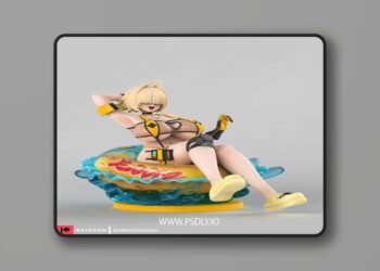 Sin3Dstudio – NIKKE – Elegg – 3D Print Model STL