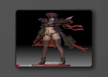 Sin3Dstudio – NIKKE – Eunhwa – 3D Print Model STL 7 Sin3Dstudio – NIKKE – Eunhwa – 3D Print Model STL