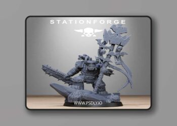 Station Forge – Orkaz Boo Basher – 3D Print Model