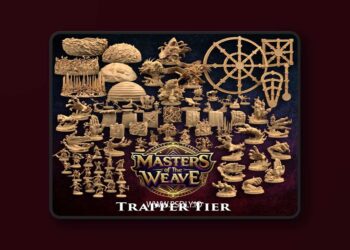 The Dragon Trappers Lodge – November 2025 – Masters of the Weave Trapper Tier – 3D Print Model