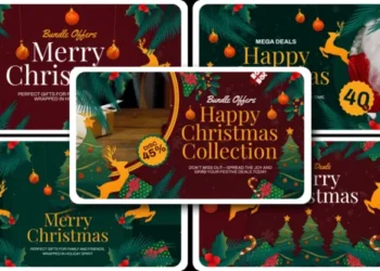 Videohive - Christmas Sale Promo After Effect - 60981001 3 Videohive Christmas Sale Promo After Effect 60981001