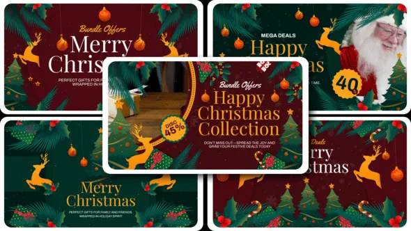 Videohive Christmas Sale Promo After Effect 60981001