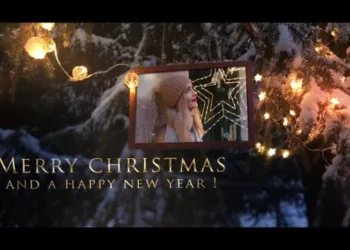 Videohive Winter Forest Christmas Opener 29878847