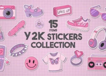 Videohive - Y2K Stickers Collection - 60964444 2 Videohive Y2K Stickers Collection 60964444