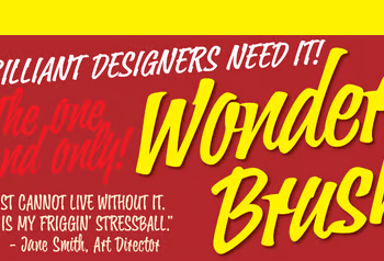 Wonder Brush Font OTF